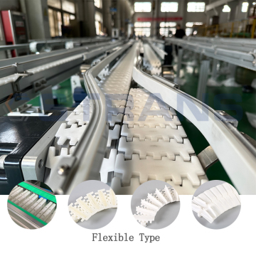 Custom High Quality Plastic Flexible Chain Conveyor