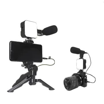 Compact Portable Vlogging Kit with Storage