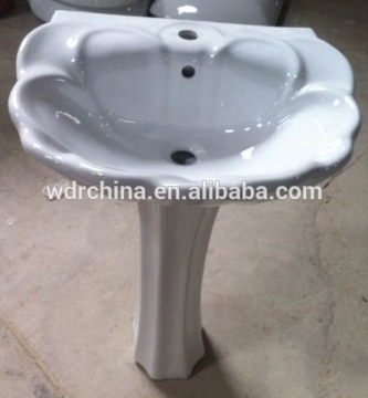 Lotus thailand style design wall stand basin