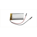 batteria lipo 3.7 v 400 mah per luce led cap