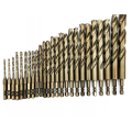 Double R Hex Shank HSS Cobalt Drills bit