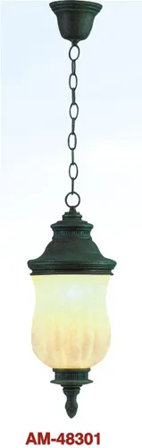 LED Antique Aluminum Garden Light