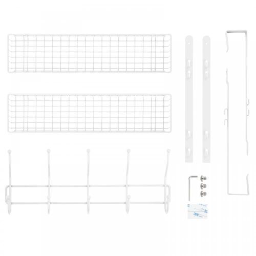 Rack de rangement de grande capacité monté sur la porte