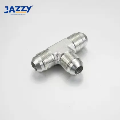 JAZZY Forged Carbon Steel SwageLok Hydraulic Tube Union Tee Adapter