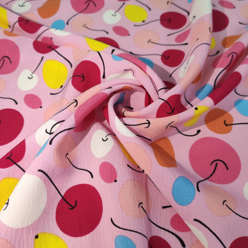 Fashion 4 Way Stretch Print Floral Chiffon Fabric