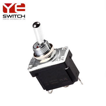 3 position toggle switch / spdt momentary toggle switch 15A /25A 250VAC