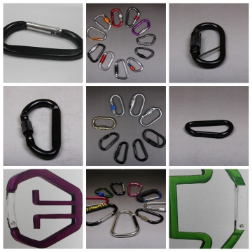 Döner Geçmeli Kancalı Kaya Tırmanışı Carabiner