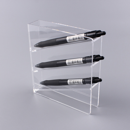 Boleng bo phahameng ba Acrylic Pen Holder Display Stand