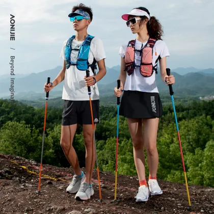 Customized AONIJIE Mountaineering Stick: Multifunctional Folding Trekking Pole - Price