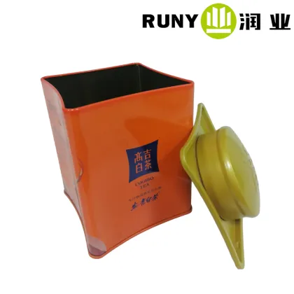 Square Tinplate Can for Food Storage