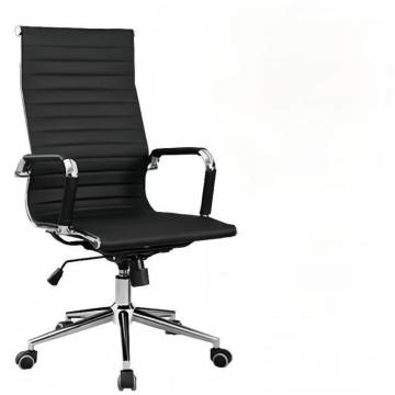 High-Back Ribbed Executive Office Chair Modern High-Back Ribbed Office Chair Supplier