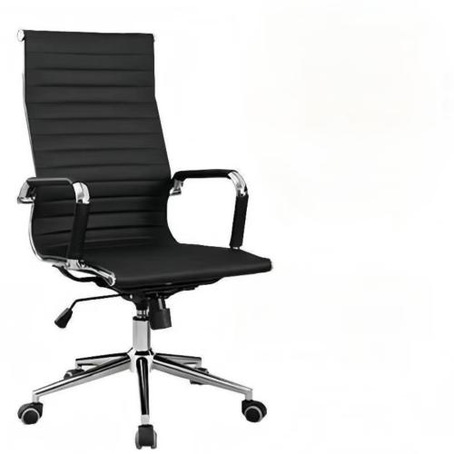 High-Back Ribbed Executive Office Chair Modern High-Back Ribbed Office Chair Supplier