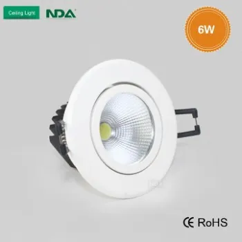 6W COB Ceiling Downlights Newly design