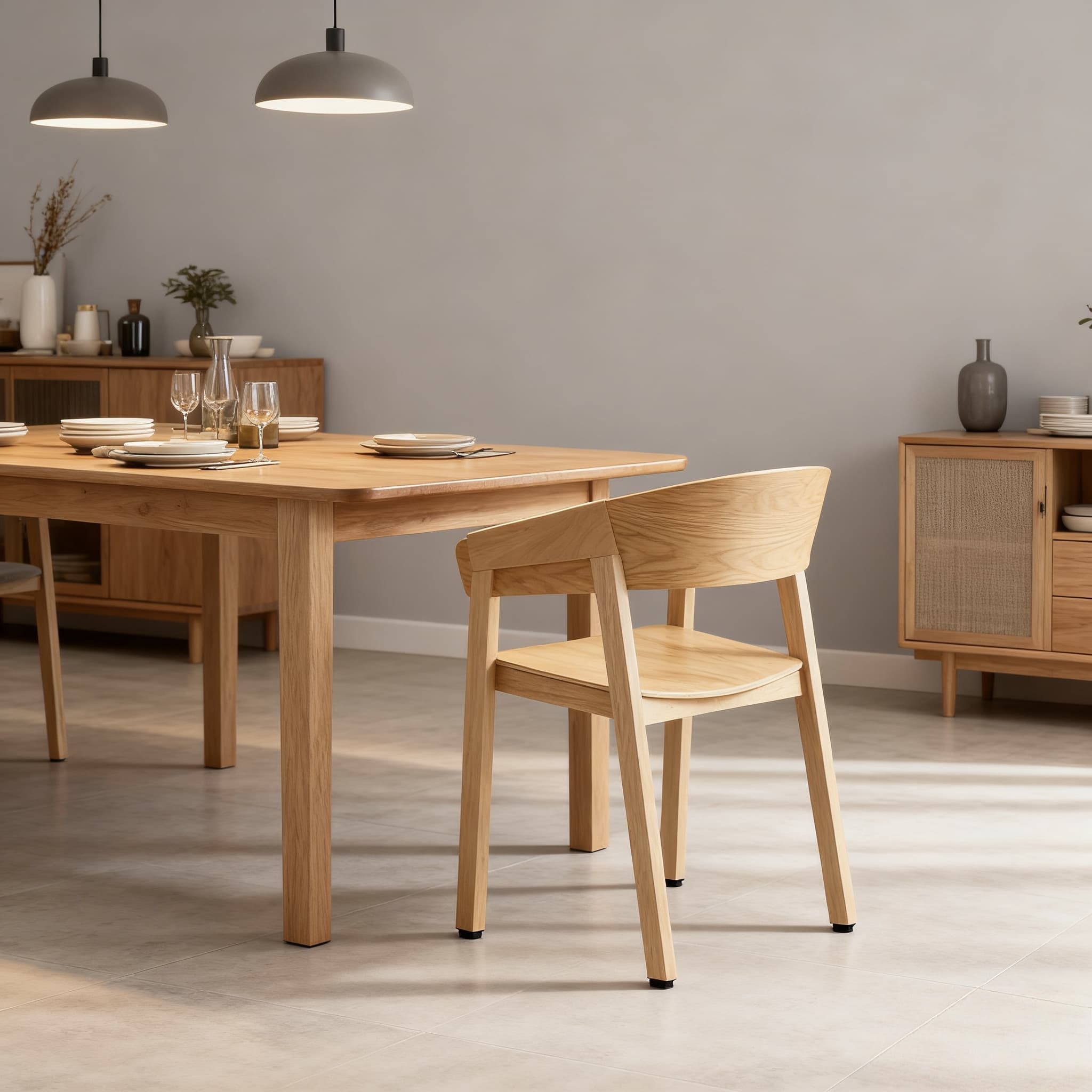 wood dining chair