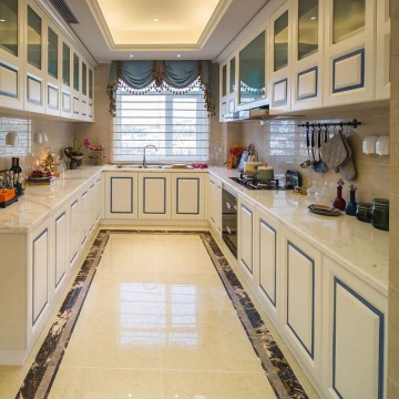 American Style Farmhouse Design MDF Armadi da cucina all'ingrosso