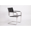 Klassiker Mart Stam S34 Lether Dining Chair