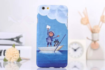 Blue cell phone protective case for iphone 6 case