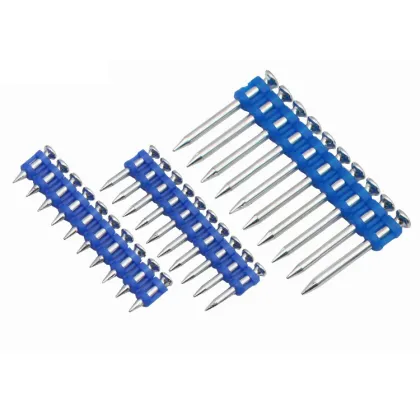 Clip-tip gas nail blue strips