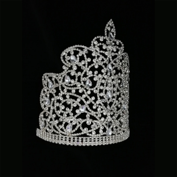 Tiara de 8 pulgadas Miss World Pageant Crown