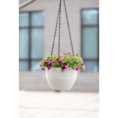 Vaso de jardim suspenso leve com corrente