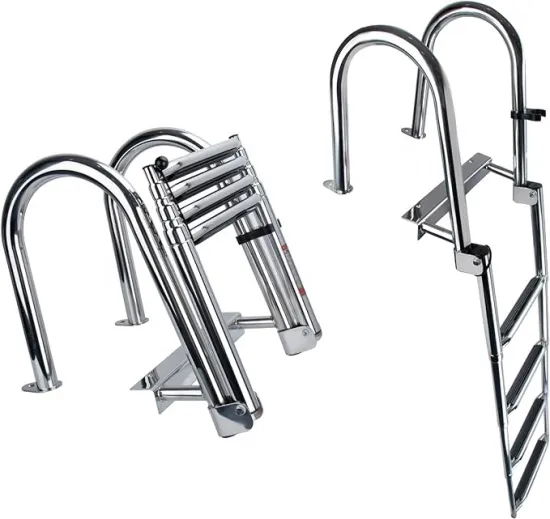 Allshine Marine Telescoping Dock and Pontoon Boat Ladders