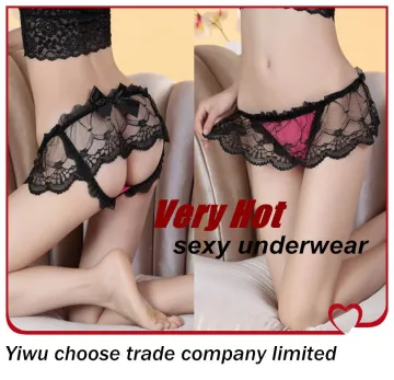 Online shop wholesale mature woman g string sexy panty lace sexy underwear