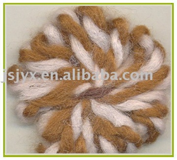 Acrylic/wool/polyester/nylon Blended Fancy Yarn