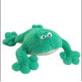 Grand oreiller de grenouille mignon baiser grenouille en peluche