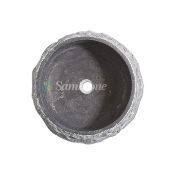 Samistone Blue Limestone Outdoor Small Wash Basin