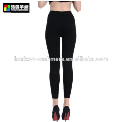 Warm Wool Knitted Women's Pants, Ladies Raw Merino Pants