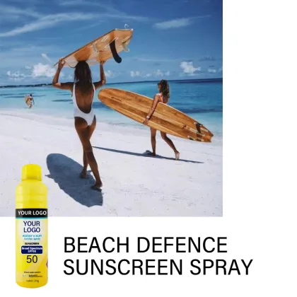 OEM Waterproof Sun Protection Spray SPF 50 Sunscreen Whitening Sunblock