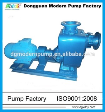 ZW series electric non-clog self priming sewage pump