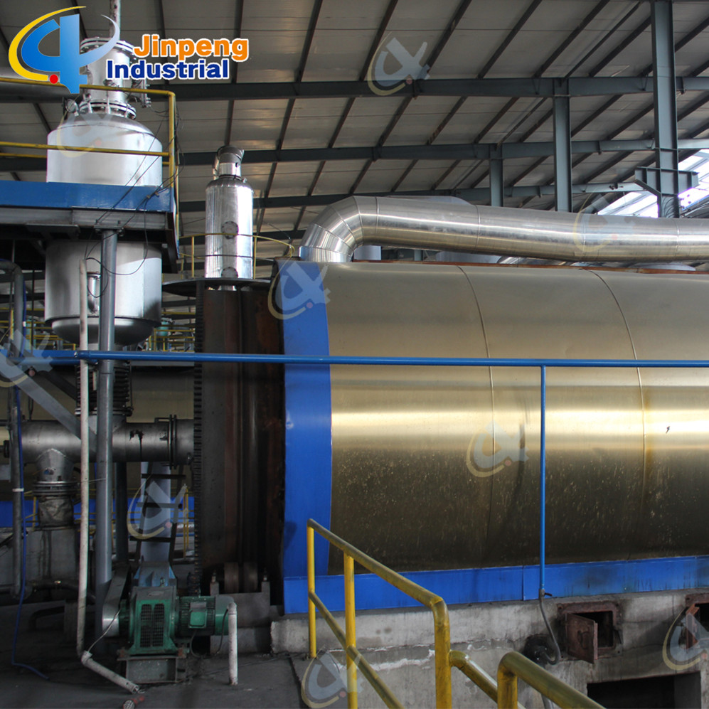 More Oil Output Pyrolysis Tire Recycling System