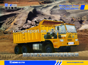 XCMG Off-road Mining Tipper Truck remote control caterpillar dump truck used