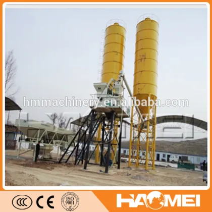 Random Color Concrete Mixing Station HZS25