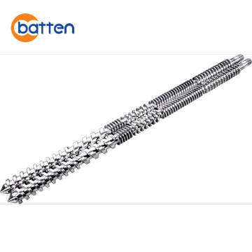 extruder parallel twin screw barrel supplier for plastic machine
