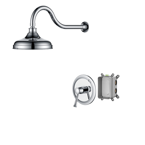 Oil Rubbed Bronze Shower Faucet With Rain Head