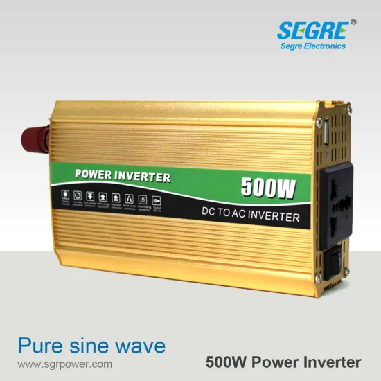 Pure Sine Wave power inverter 500W 12V/24V/48V/60V 220V/110V AC inverter