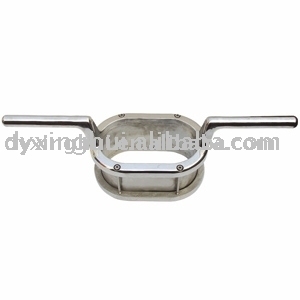 Oval Hardware Pipe With Cleat for yacht,ship,boat