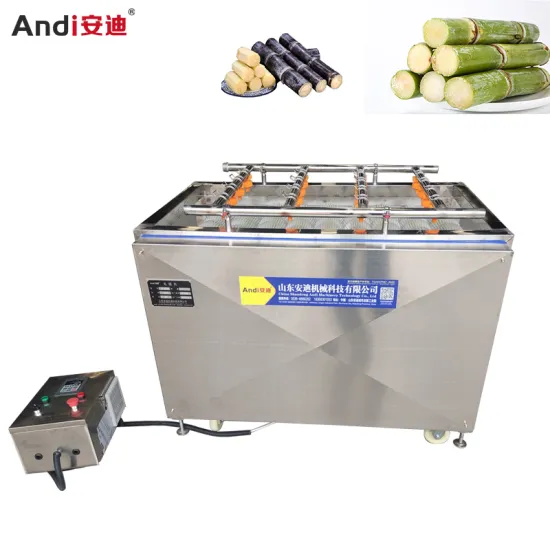 Electric Brush Washing and Peeling Machine for Taro, Cassava, Ginger, Carrot, and Potato