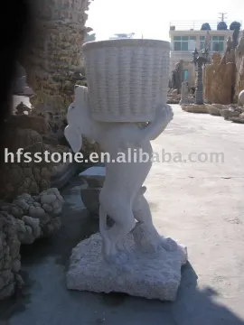 Granite bowl carving