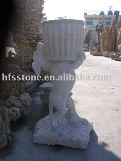 Granite bowl carving