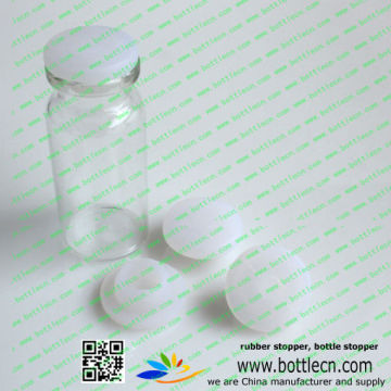pharmaceutical 20mm silicone white bottle cork rubber stopper
