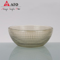 ATO Elegant Amber Glass Plate Bowl en gros