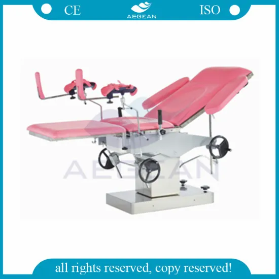 AG-C306 CE ISO approved electric examination hospital gynecology table