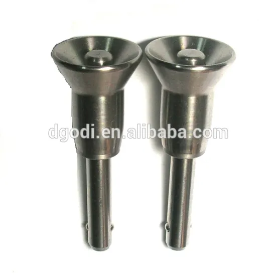 China custom special round head steel quick release ball lock pin factory