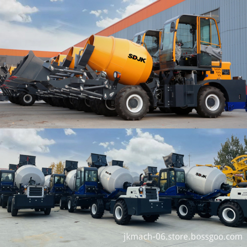 1.5 M3 Self Loading Concrete Mixer Truck - Diesel Cement Mixer Machine Price