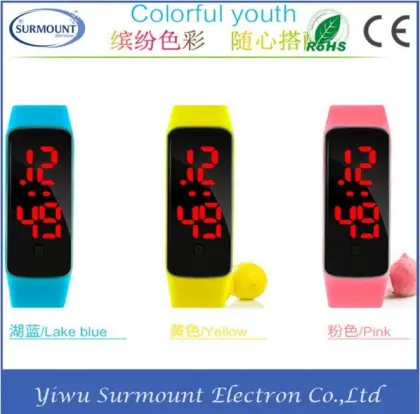 New Fashionable Smart Watch Silicone Bracelet Watch