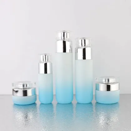 Customized Cosmetic Glass Bottle Packing Set for Skin Care - Devi