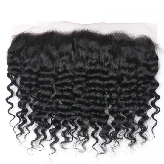 top virgin hair vendors wholesale lace frontal 13x4 deep wave raw indonesia virgin hair